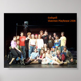 Godspell Shawnee Playshouse 2006 Cast Poster
