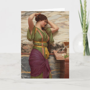 Godward A fair reflection CC0630 Art Greeting Card