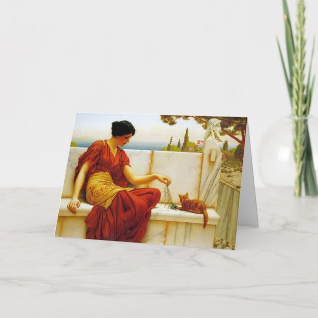 Godward’s The Tease Card (Front)