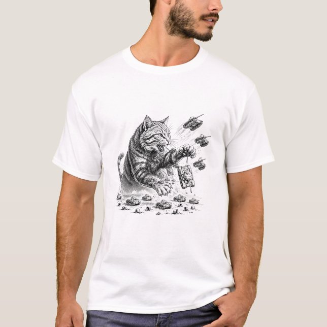 Godzilla Cat - Tank Commander (Front)