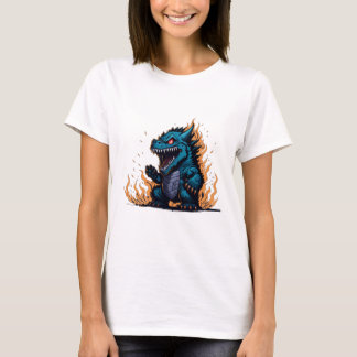 godzilla firing monester animal godzilla T-Shirt