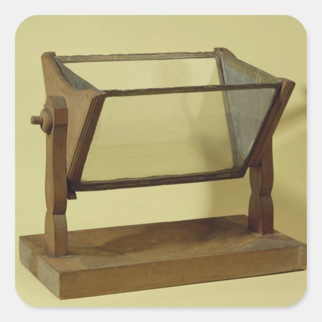 Goethe's Water Prism Square Sticker (Front)