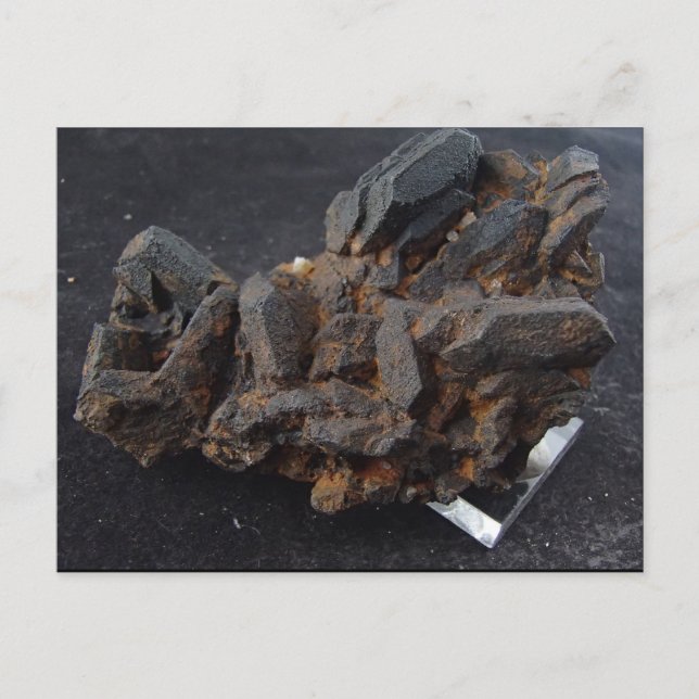 Goethite after Siderite Post Card (Front)