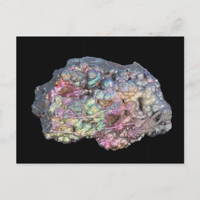 Goethite Showing Iridescence Postcard (Front)