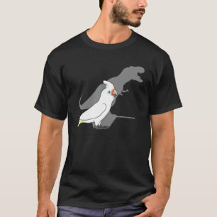 Goffin's Cockatoo T-rex shadow, Birb memes Dinosau T-Shirt