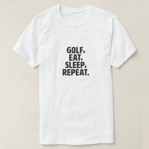Goft, Eat, Sleep, Repeat Men's Basic T-Shirt