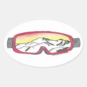Goggle Reflection Sticker