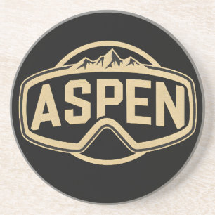 Goggles Aspen Snowmass Colorado ski resort gifts Coaster
