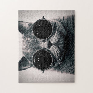 Goggles Kitty Puzzle