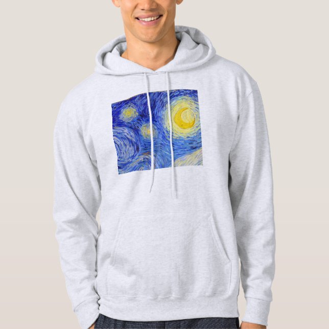 Gogh , "Starry Night" Hoodie (Front)