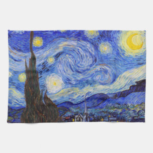 Gogh , "Starry Night" Kitchen Towel