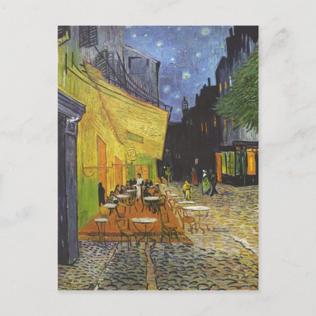 Gogh, Vincent van Caf?terasse bei Nacht Cafe Terra Postcard (Front)