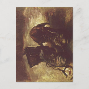 Gogh, Vincent Willem van Stilleben, Ein Paar Schuh Postcard