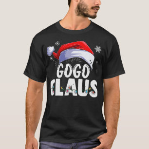 Gogo Claus Xmas Family Matching Grandma Funny Chri T-Shirt