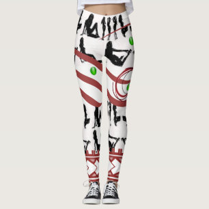 gogo white ladies long leggings