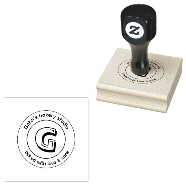 Gohn's Bakery Studio Custom Stamp (Stamped)