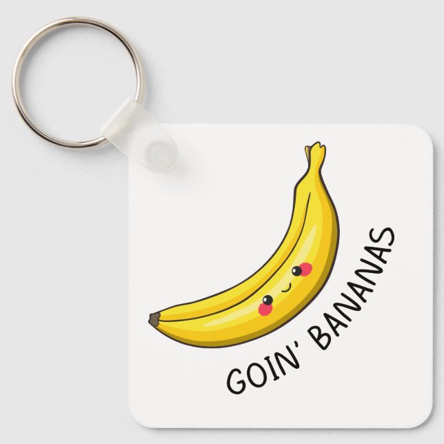 Goin' Bananas Keychain (Front)
