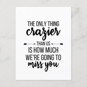 Going Away Gift, Boss Leaving, Best Friend Gift, F Postcard