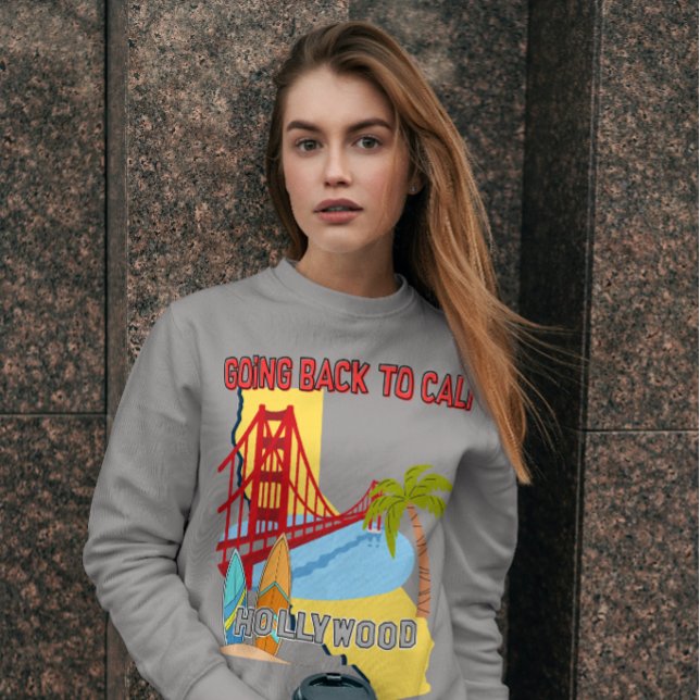 Going Back to Cali Women's Sweatshirt (Creator Uploaded)
