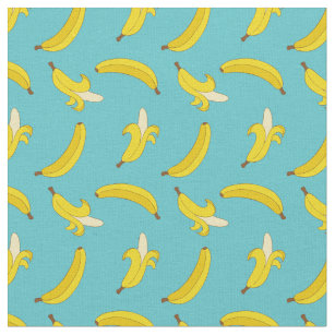 banana pattern fabric