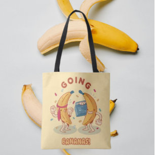 Going Bananas Party Tote Bag
