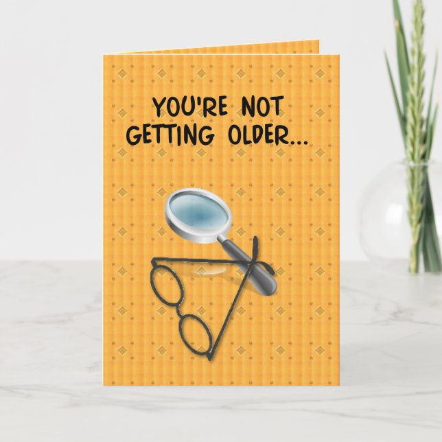 Going Blind Card (Front)