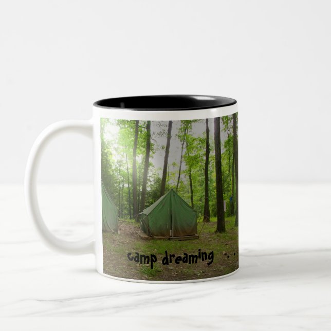 Going Camping 2010 Two-Tone Coffee Mug (Left)