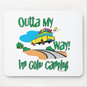 Going Camping Mouse Pad