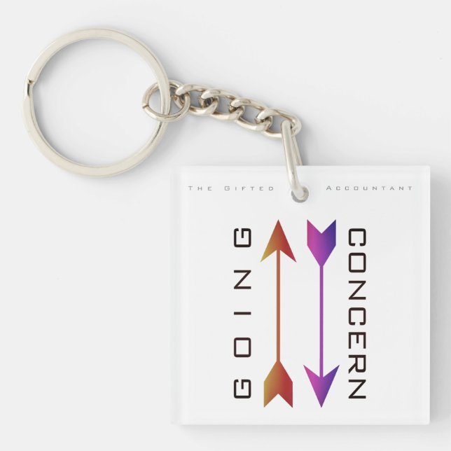 "Going Concern" Keychain (Front)