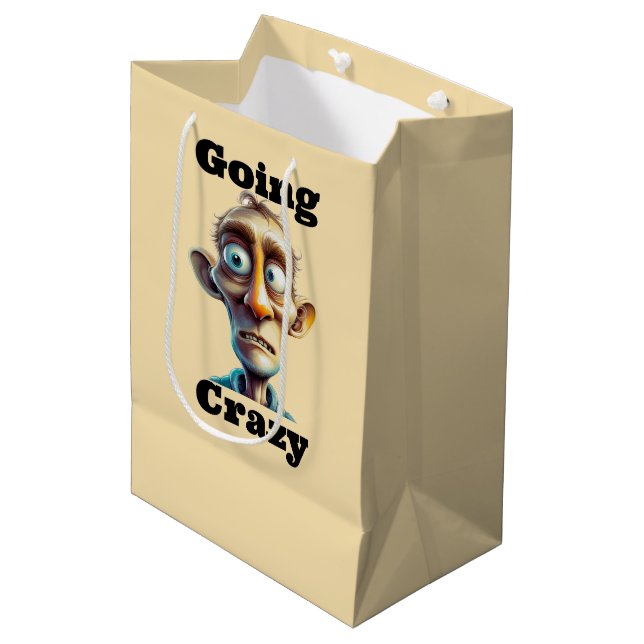 Going Crazy Gift Bag (Front Angled)
