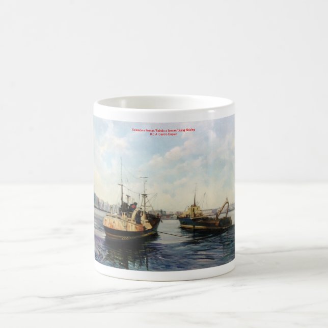 Going fishing coffee mug (Center)