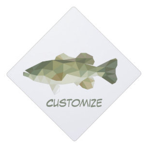 Going fishing Thunder_Cove Graduation Cap Topper