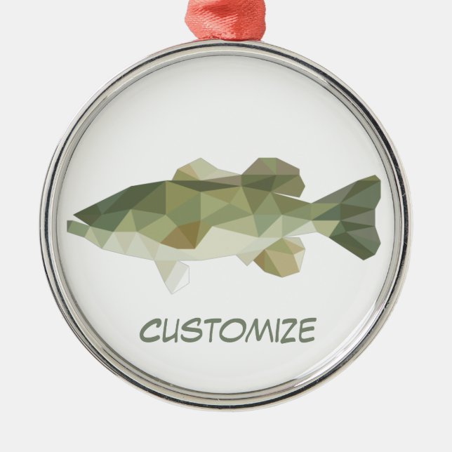 Going fishing Thunder_Cove Metal Ornament (Front)
