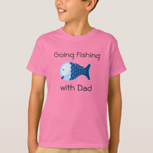 Going Fishing with Dad Toddlers Shirt