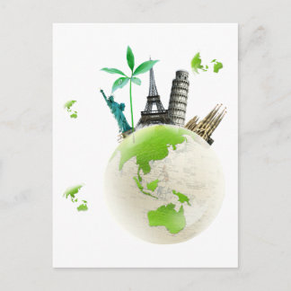 Going for Green! Postcard