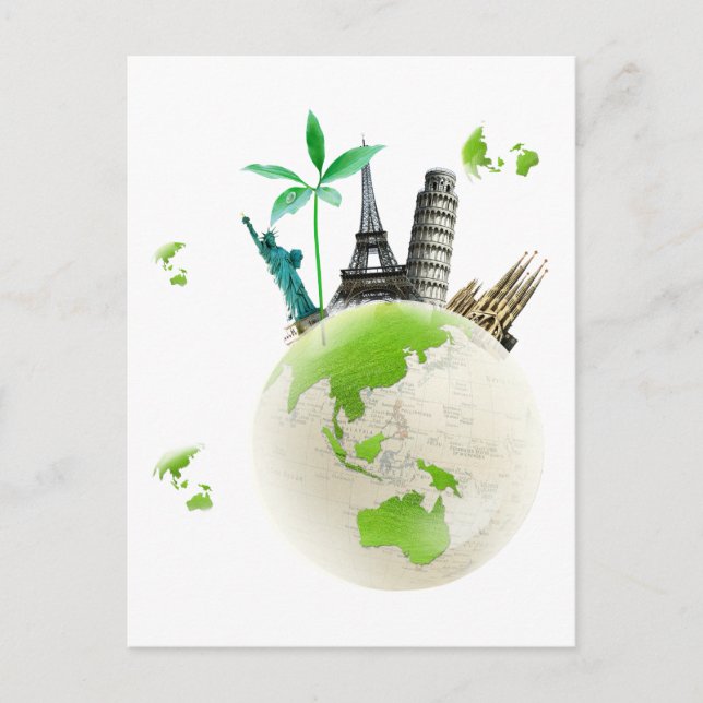 Going for Green! Postcard (Front)