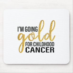Going Gold For Childhood Cancer Awareness Survivor Mouse Pad