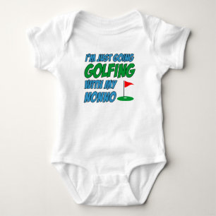 Going Golfing With Nonno Italian Grandchild Baby Bodysuit