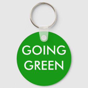 GOING GREEN KEYCHAIN