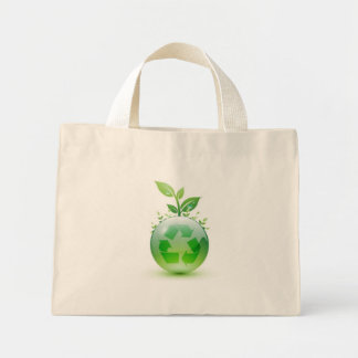 Going Green Mini Tote Bag