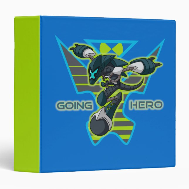 Going Hero - Omni-Kix XLR8 Binder (Front/Spine)