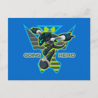 Going Hero - Omni-Kix XLR8 Invitation Postcard