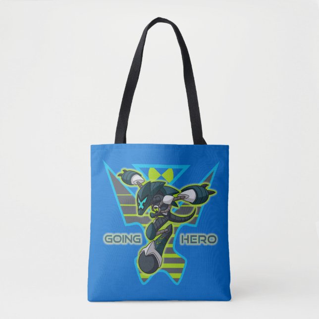 Going Hero - Omni-Kix XLR8 Tote Bag (Front)