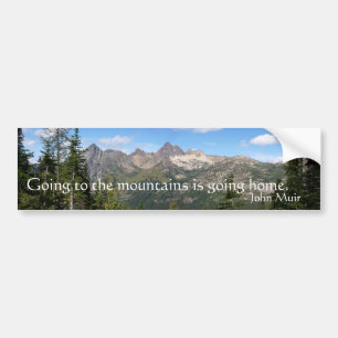 Going Home Quote Bumper Sticker