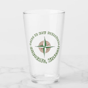 Going in New Directions Camping Hiking Compass Glass