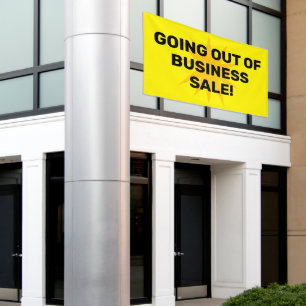 Going Out of Business Sale Banner