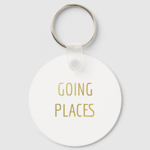 Going places - keychain