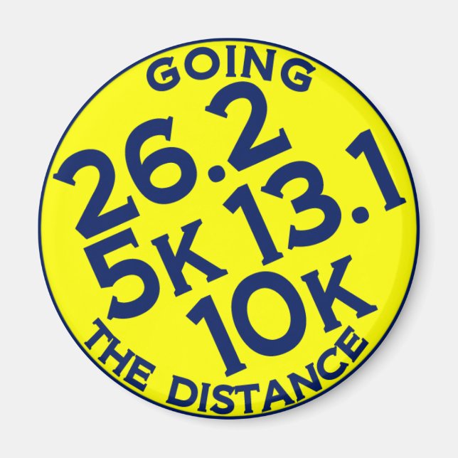 Going the Distances Magnet (Front)