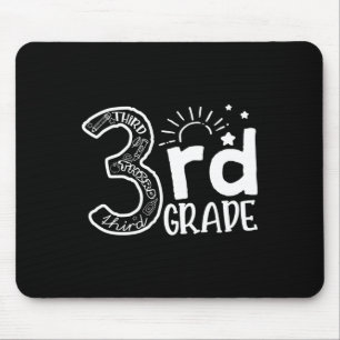 Going To 3rd Grade Teacher Squad and Third Grade B Mouse Pad
