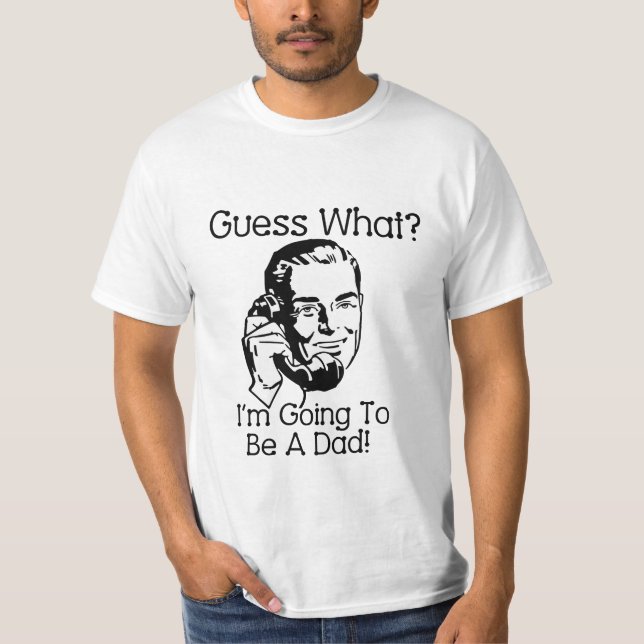 Going To Be a Dad Black T-Shirt (Front)